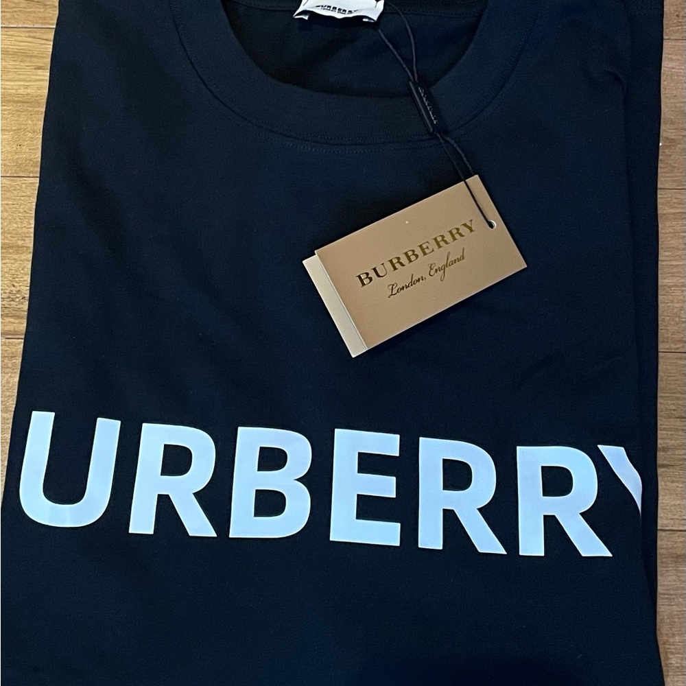 Burberry Black Tee with Tag